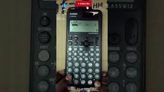 Finding roots of Cubic Equation in scientific calculator  CASIO fx991CW  Tech Nurav [upl. by Ioyal]