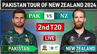 PAKISTAN vs NEW ZEALAND 2nd T20 MATCH LIVE COMMENTARY  PAK vs NZ LIVE  PAK BAT [upl. by Theresa193]