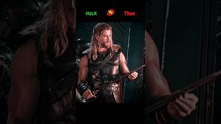 Hulk 🆚 Thor❓shorts [upl. by Rosco]