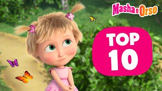 💥 Masha e Orso 🌿 Top10 🌸 I migliori 10 episodi primaverili 🕊️🐰 Cartoni animati per bambini 🐻 [upl. by Asim992]