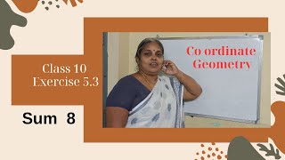 Tnpsc competitive class 10 maths coordinate geometry [upl. by Ahsilam]