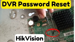 How to Reset Hikvision DVR Password 2024 Hikvision DVR Password Reset 2024 DS80237 [upl. by Eidur]