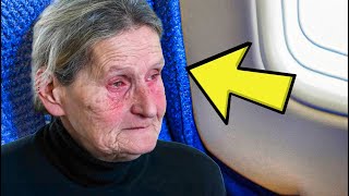 FLIGHT ATTENDANTS REFUSE 92YEAROLD WOMAN IN BUSINESS CLASS – TURN PALE SEEING HER PASSPORT PHOTO [upl. by Salazar525]