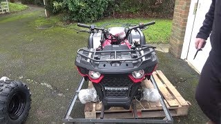 Linhai MQ150 Quad Bike Assembly [upl. by Sillig]