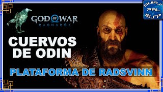 Cuervo de Odín  Plataforma de Radsvinn Svartalfheim  GoW Ragnarök  Guía de coleccionables [upl. by Yendyc462]