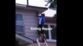 SidingSoffitFascia and Eavestrough installation Toronto [upl. by Ellynad]