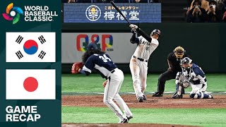 Korea vs Japan Game Highlights  2023 World Baseball Classic [upl. by Lockhart]