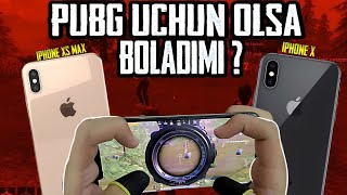 PUBG UCHUN IPHONE X VA IPHONE XS MAX OLSA BOLADIMI  💫 [upl. by Enirroc]