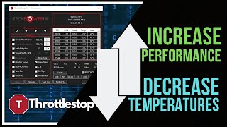 Throttlestop for dummies  Reduce laptop temperatures  Undervolting throttlestop undervolting [upl. by Jutta902]