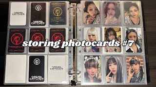 storing photocards 7  dreamcatcher ateez aespa etc [upl. by Capone]