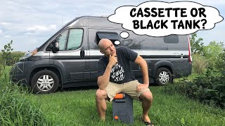 Which is Better Cassette Toilet or Black Tank for RV [upl. by Pirali108]