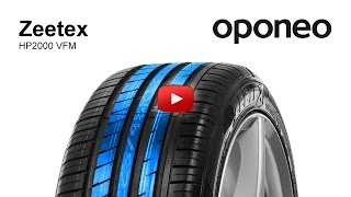 Tyre Zeetex HP2000 VFM ● Summer Tyres ● Oponeo™ [upl. by Sue]