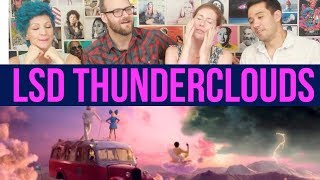 LSD  Thunderclouds  Sia Diplo Labrinth  REACTION [upl. by Paxton]