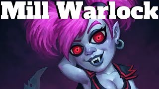 Mill Warlock Gnomeferatu Fatigue Hearthstone Game of the Day [upl. by Susannah257]