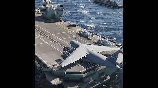 Very dangerous C17 aircraft taking off from aircraft carrier [upl. by Gillette]