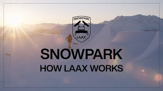 How our Snowparks are built  How LAAX Works [upl. by Malka946]