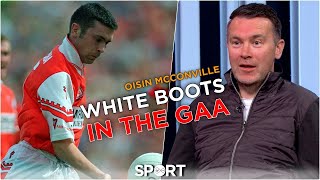 White boots and collar up in the GAA 😲 The stir Oisin McConville caused at Armagh and Crossmaglen [upl. by Llednor]