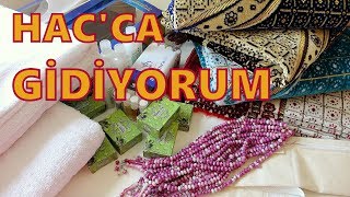 HACCA GİDİYORUM  Diyanetin Verdiği ve Kendi Aldığım Hac Malzemeleri Neler  Hac Hazırlıklarım [upl. by Drud]