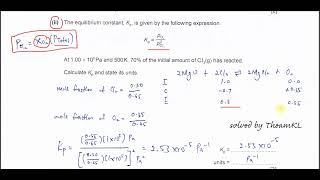 970122FM20Q1 Cambridge International AS Level Chemistry FebruaryMarch 2020 Paper 22 Question 1 [upl. by Tnemelc]