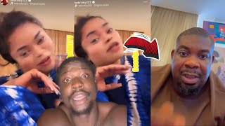 Bobrisky REACT as Don Jazzy Send 100 Milliona Naira to VeryDarkMan [upl. by Ty]