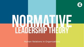 Normative Leadership Theory [upl. by Eastlake575]