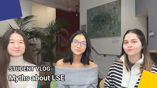 Debunking Myths about our university  LSE Student Vlog [upl. by Kanter]