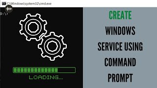 How to Create a Windows Service Using An EXE File [upl. by Dettmer]