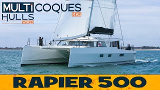 BROADBLUE RAPIER 550 Catamaran  Boat Review Teaser  Multihulls World  Multicoques Mag [upl. by Mcclish]