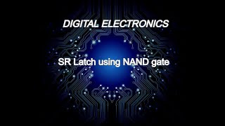 SR Latch using NAND gate [upl. by Einnal428]