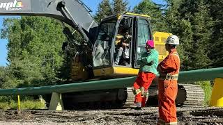 Pipelining in Northern Ontario 🇨🇦 reuploaded with music [upl. by Hasile411]