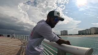 Just another day at the pier Pompano beach pier [upl. by Ennirok646]