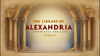 The Library of Alexandria Knowledge and Loss [upl. by Livvi121]