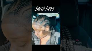 BRAIDED STYLE INSPO  braids fy hair [upl. by Omrellig]