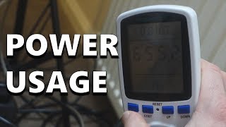 Testing Power Usage with a Kill a Watt Meter [upl. by Barber]