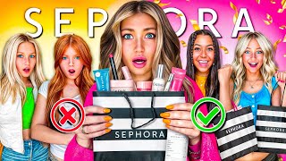 i BOUGHT UNLiMiTED SEPHORA for my TEEN SiSTERS ONLY very bad idea [upl. by Bronez]