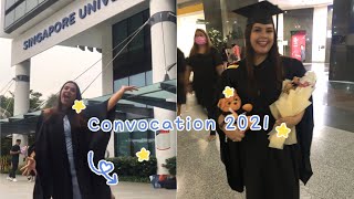 Singapore University of Social Science SUSS 2021 Convocation Ceremony 🤍 VLOG 🤍 [upl. by Nohsed]