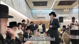 Motty Steinmetz Sings For BelzMachnivka Rebbe [upl. by Omarr]