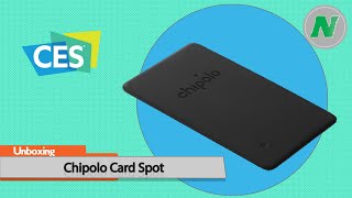 CES 2022  Mistie Unboxes The Chipolo Card Spot [upl. by Hafital]