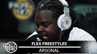 Arsonal Freestyles on Flex  Freestyle054 [upl. by Atsirhc]