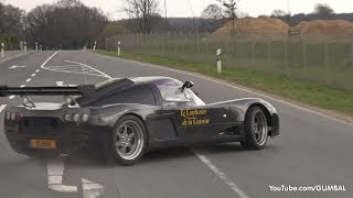 Ultima GTR  Start Up Spin Out and Accelerating Sounds [upl. by Melentha]