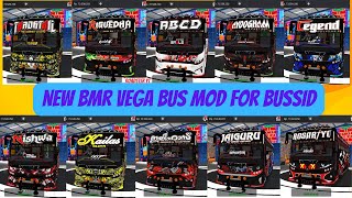 NEW BMR VEGA MOD FOR BUS SIMULATOR INDONESIA  live jaigurubus [upl. by Korwin712]