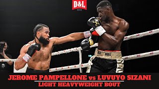 Jerome Pampellone vs Luvuyo Sizani  IBF Regional Light Heavyweight Title Fight [upl. by Glick]