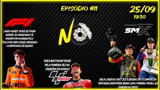 DEEGAN E JETT CAMPEÕES  NORRIS VENCE EM SINGAPURA  DESTAQUES MOTO GP MISANO  NO BRAKES EP11 [upl. by Bocyaj]