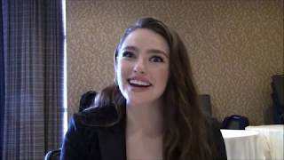 Legacies  Danielle Rose Russell Interview Season 2 [upl. by Ahsercel]