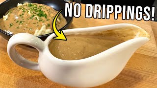 EASY LastMinute Gravy Recipe That Tastes Incredible [upl. by Liatnahs]