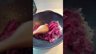 A simple and tasty meal with stirfried green beans and beef cooking yummy food recipe beef [upl. by Samaria62]