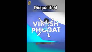 Vinesh Phogat disqualification in Olympics 2024 😢😰 shorts facts [upl. by Rozelle]