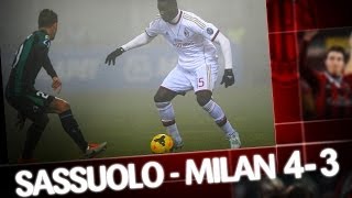 AC Milan  SassuoloMilan 43 Highlights [upl. by Opiuuk]