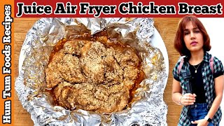 How To Make Air Fryer Chicken Breasts  Air Fryer Chicken Breast  Juicy Chicken Breast In Air Fryer [upl. by Knowland452]