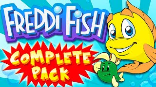 Freddi Fish 15  All quotFreddi Fishquot Games Walkthrough Steam Version 5 Hours [upl. by Sucul379]